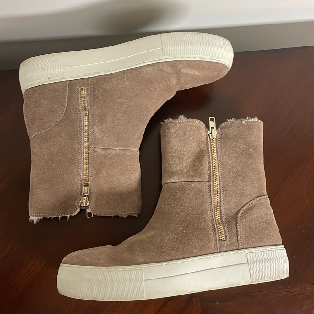J SLIDE high top sneaker with zipper